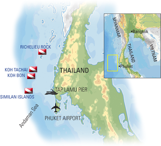 Thailand Andmansea - Similan Islands (550x519), Png Download