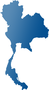 Thailand - Shape - Thailand Map Vector Png (550x450), Png Download