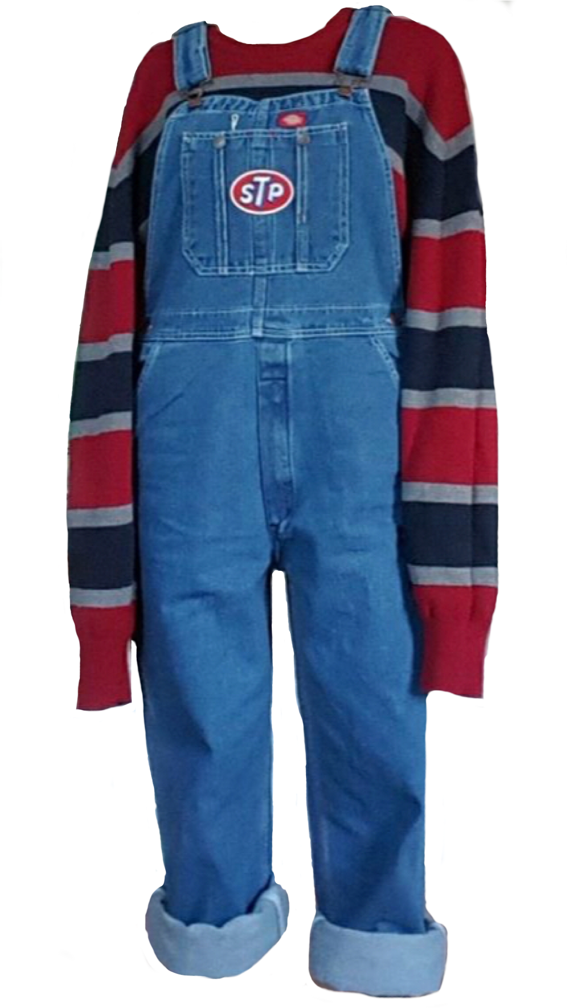 Red Blue Black Outfit Overalls Polyvore Moodboard Filler - Aesthetic Blue Clothes Png (1107x2048), Png Download