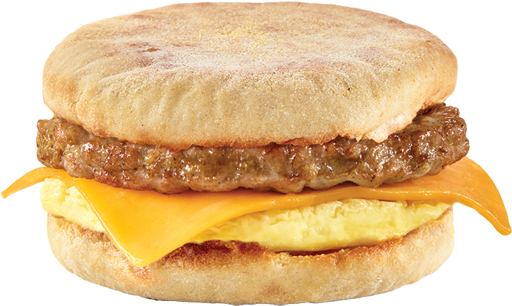 Sausage & Egg English Muffin - Sausage And Egg English Muffin (742x490), Png Download