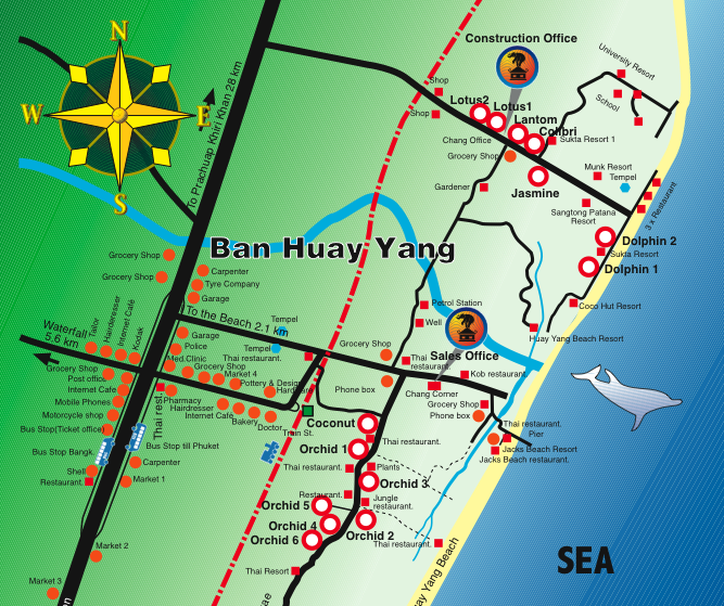 Bymap - Huay Yang (667x559), Png Download