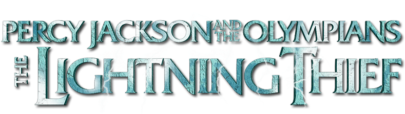 Percy Jackson & The Olympians - Percy Jackson And The Lightning Thief Title (800x310), Png Download