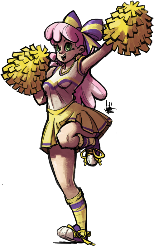 Theartrix, Cheerilee, Cheerileeder, Cheerleader, Clothes, - Cheerilee Deviantart Human (514x800), Png Download