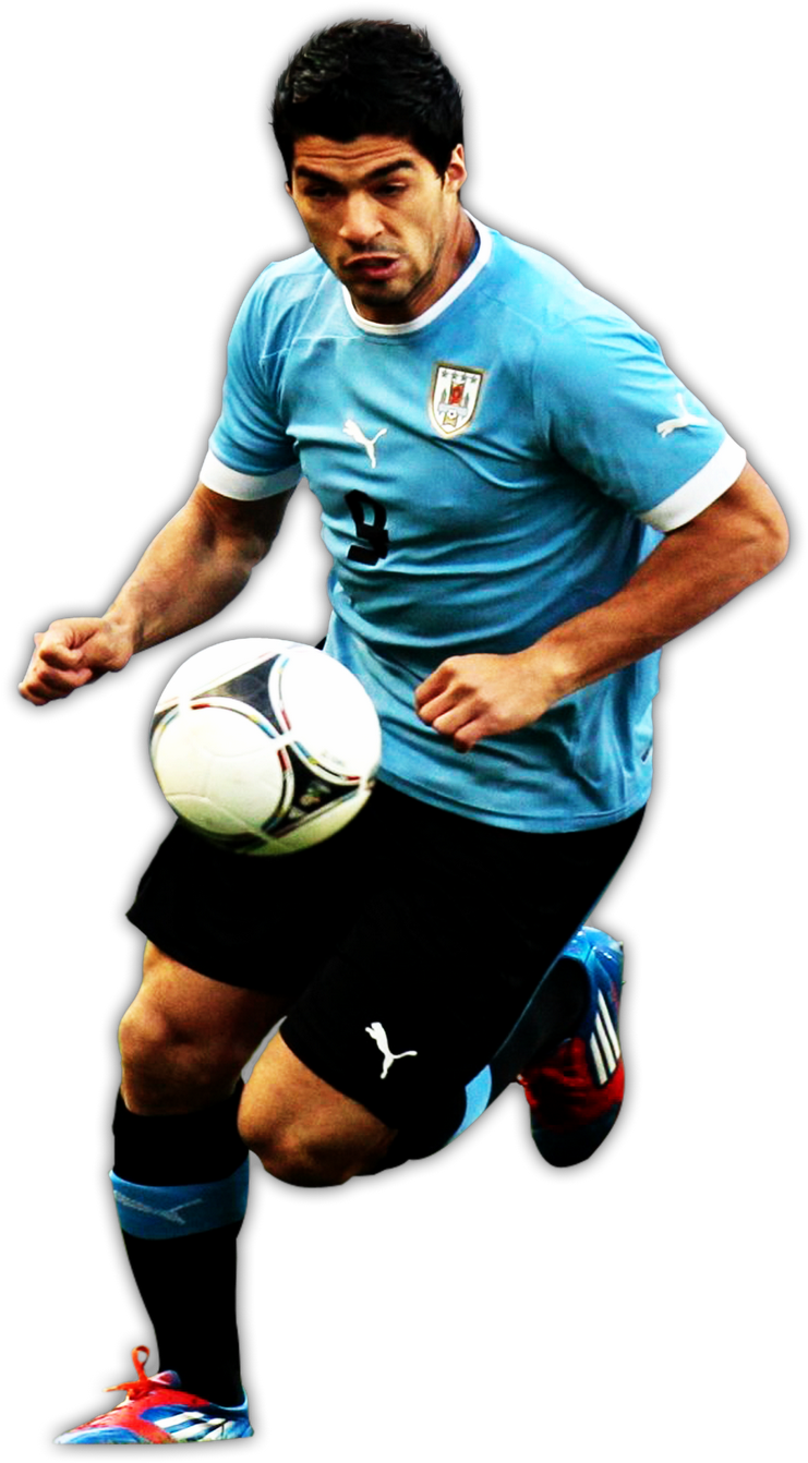 Pisa Y Pasa - Luis Suárez Uruguay Png (1600x1360), Png Download