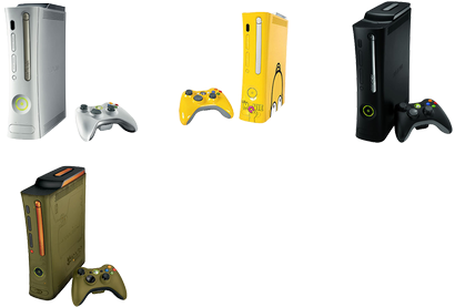 Search - Xbox 360 System Halo Edition Xbox 360 360 (552x296), Png Download