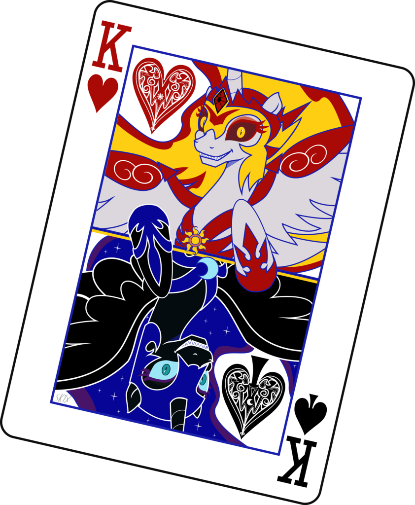 A Royal Problem, Artist - Daybreaker And Celestia Luna And Nightmare Moon (842x1024), Png Download