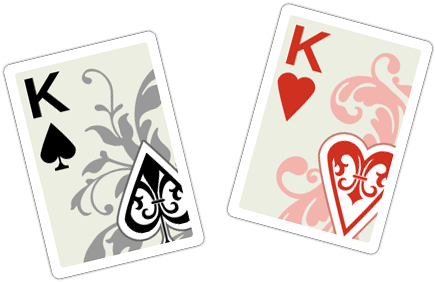 12 6 King Hearts Spades - T-shirt (470x294), Png Download