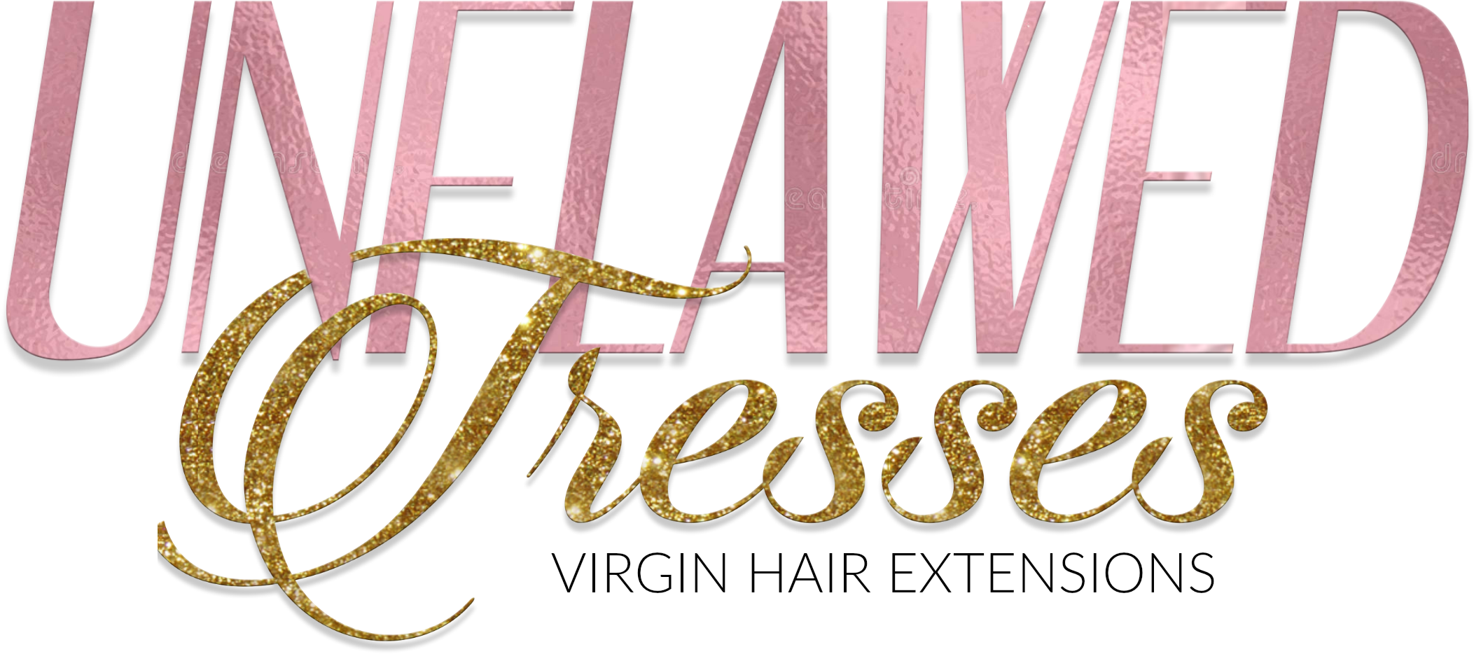 Unflawed Tresses - Calligraphy (2400x1200), Png Download
