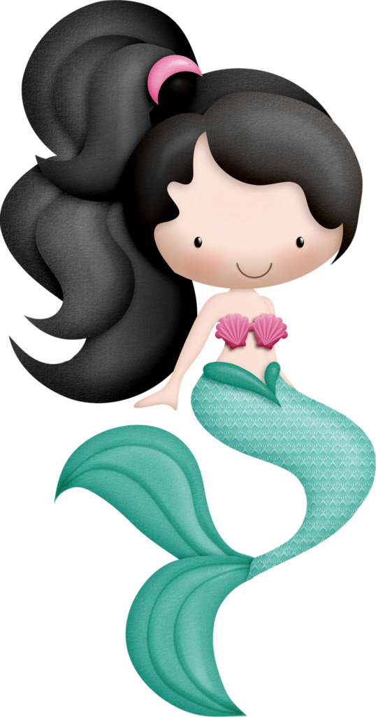 Mermaids - Mermaid Clipart (538x1024), Png Download