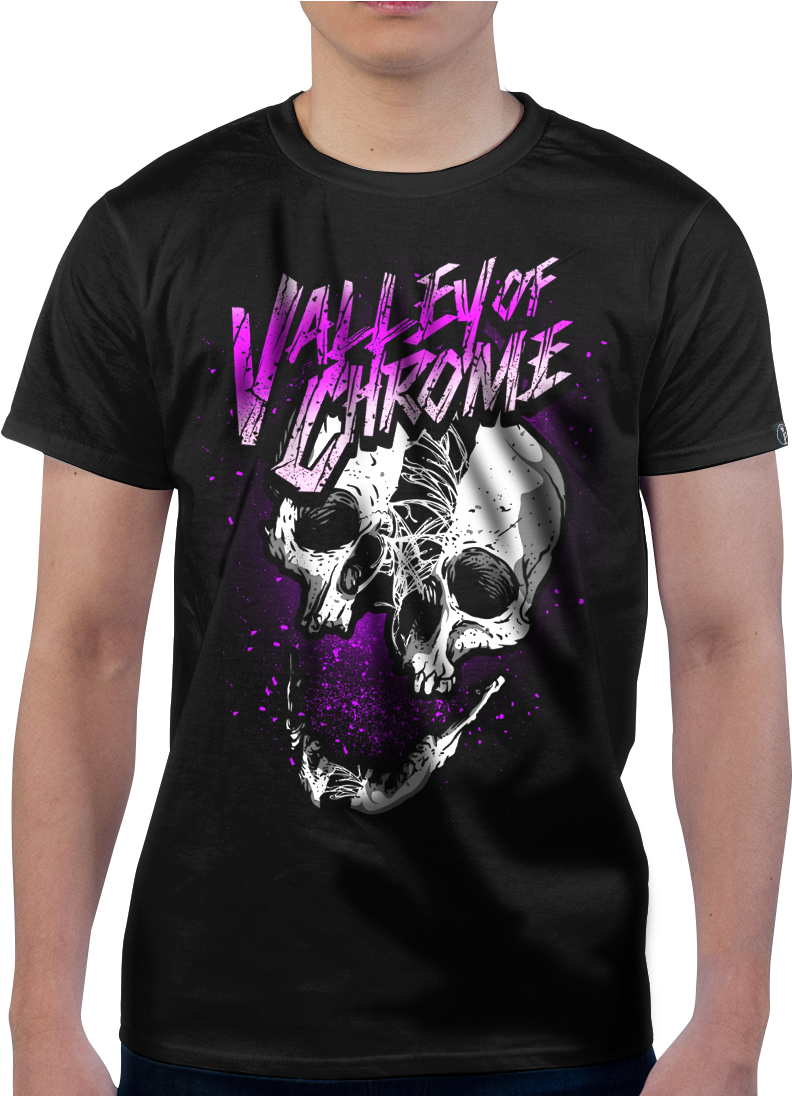 Valley Of Chrome Split Skull - Tokyo Ghoul Shirt (936x1095), Png Download
