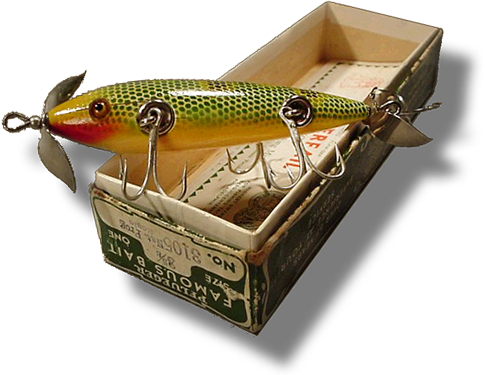 National Fishing Lure - Collector Fishing Lures (485x375), Png Download