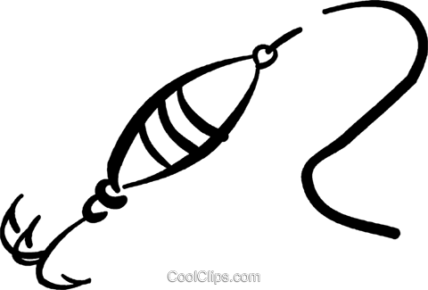 Fishing Lure - Fishing Lure Clipart Free (480x325), Png Download