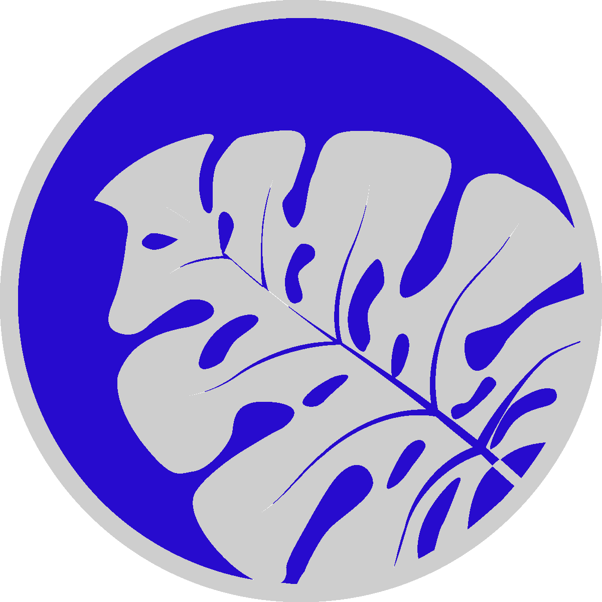 Botanical Gardens Icon Blue - Atatürk Ile Ilgili Resimler (1200x1200), Png Download