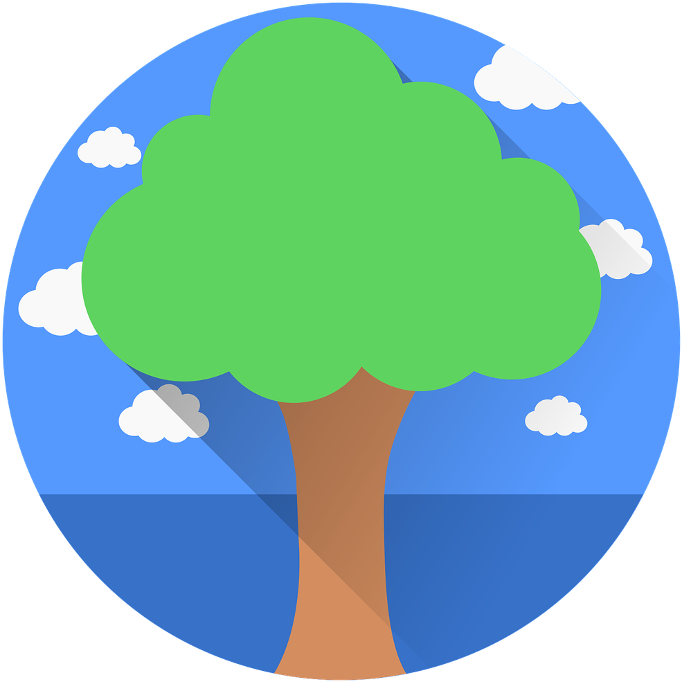Park, Icon - Nature Logo Cartoon Png (1280x1280), Png Download