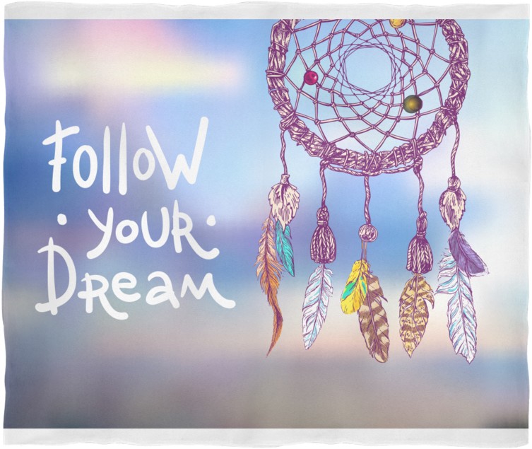 Dream Catcher Fleece Blanket - Dream Catcher Print Tote Bag Closes (800x800), Png Download