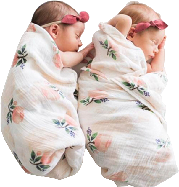 Baby Girl Swaddle (800x800), Png Download