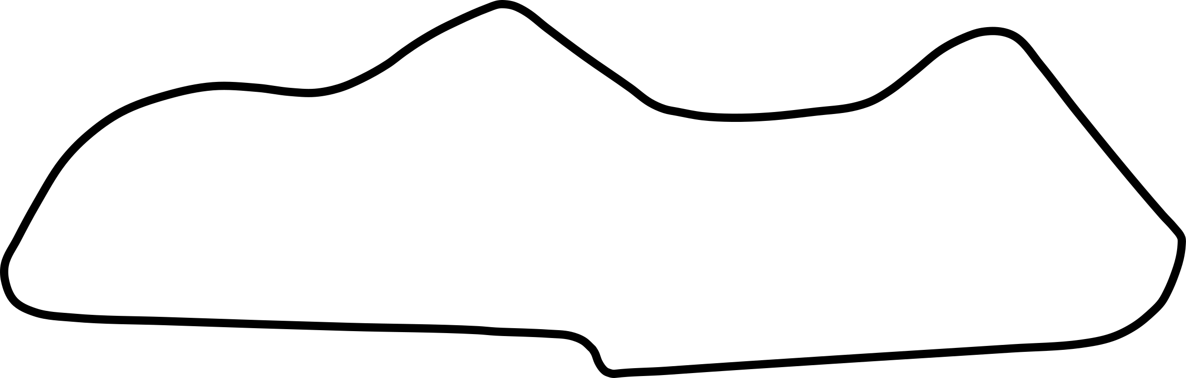 This Free Icons Png Design Of Donington Park (2400x766), Png Download