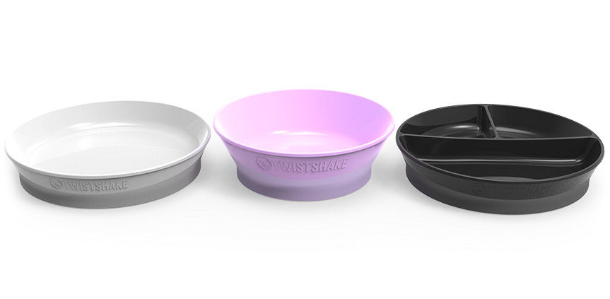 Our Models Twistshake's Plate Comes In Three Models - Plate 6+m Twistshake (916x422), Png Download