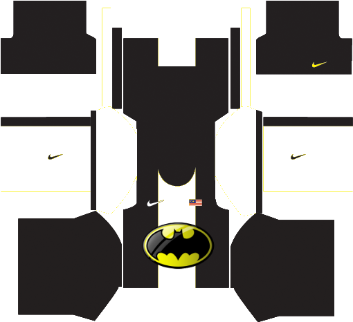 Batman Home And Away Jersey - Dream League Soccer Batman Kits (511x511), Png Download