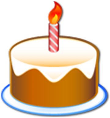 Movie Star Birthdays - Small Birthday Cake Icon (400x400), Png Download