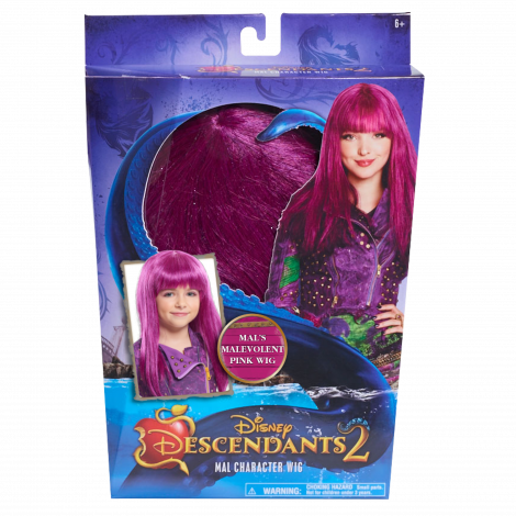Descendants Wig Mal - Descendants 2 Mal Wig For Girls (470x470), Png Download