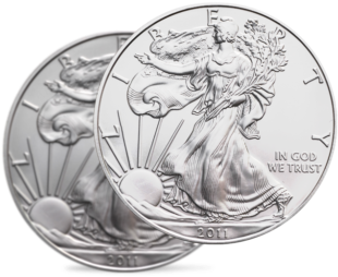 Bullion Coins - 2016 American Silver Eagle 1oz Dollar Coin .999 Silver (440x293), Png Download