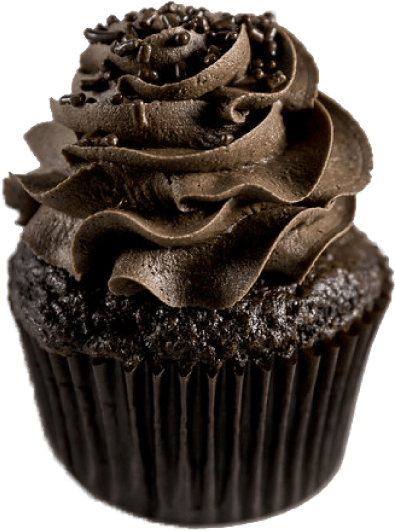 Download Ruffled Cup Cupcake - Cupcakes De Chocolate Png - HD