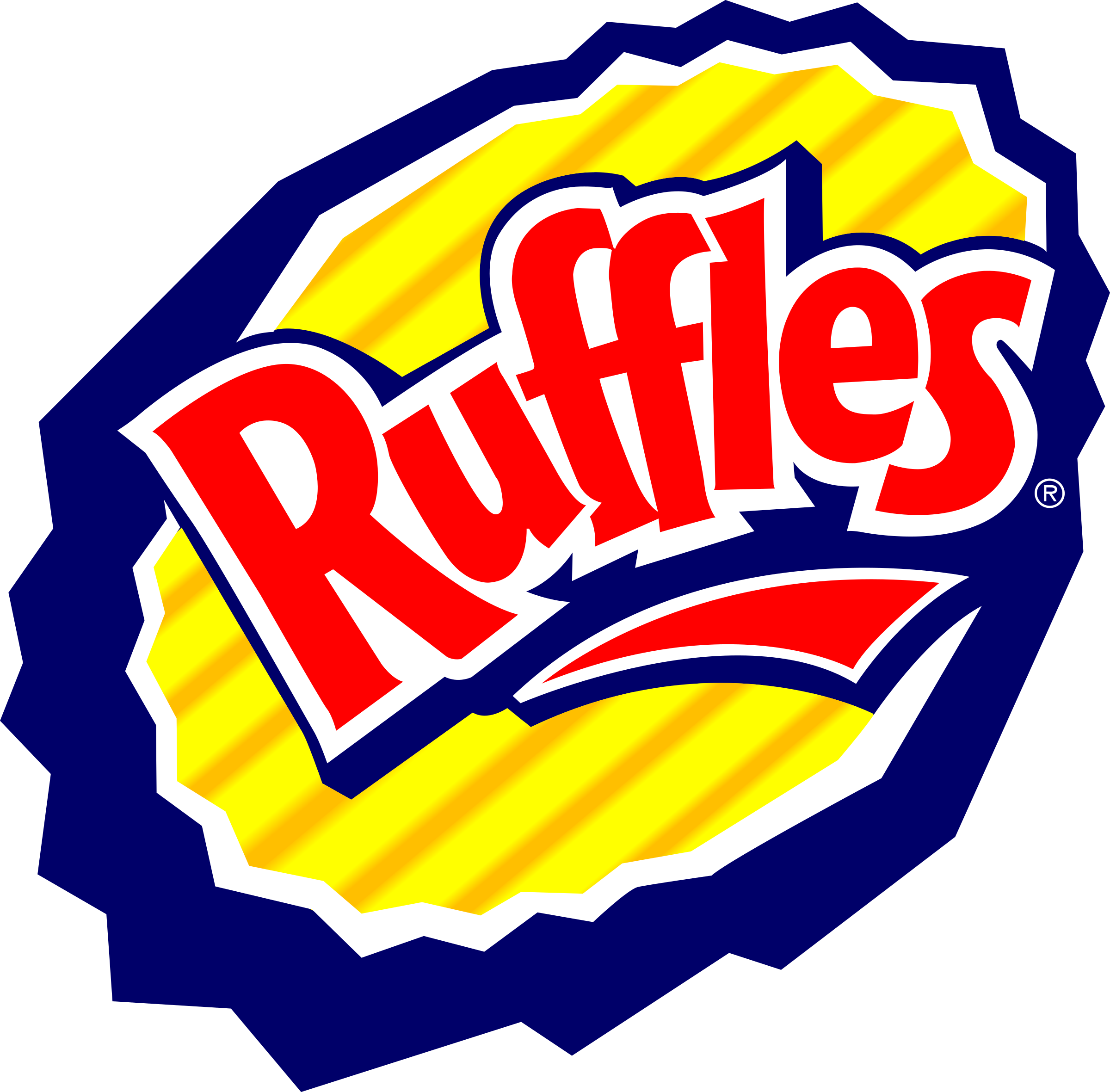 Ruffles Logo Png Transparent - Ruffles Logo (2400x2361), Png Download