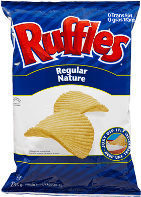 Ruffles Nature - Ruffles Regular Potato Chips (390x390), Png Download