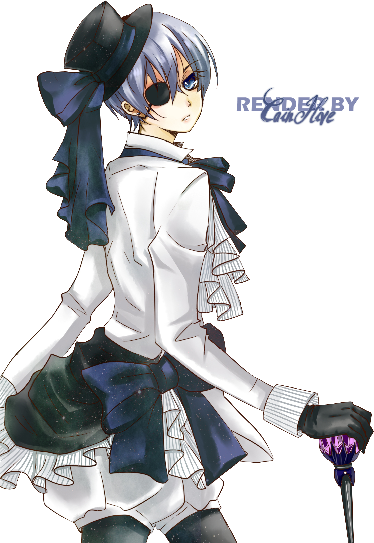 Black Butler - Cartoon (1505x2179), Png Download