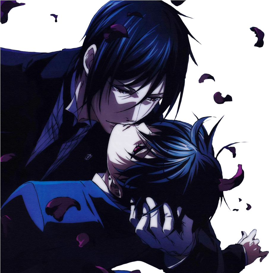 Sebastian X Ciel Fan Art (917x917), Png Download