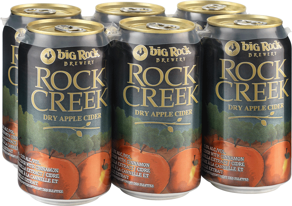 Big Rock Rock Creek Dry Cider - Big Rock Rock Creek Cider (1024x722), Png Download