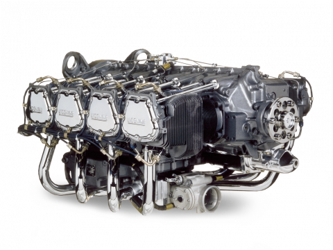 View Engine - Motor Lycoming (480x360), Png Download