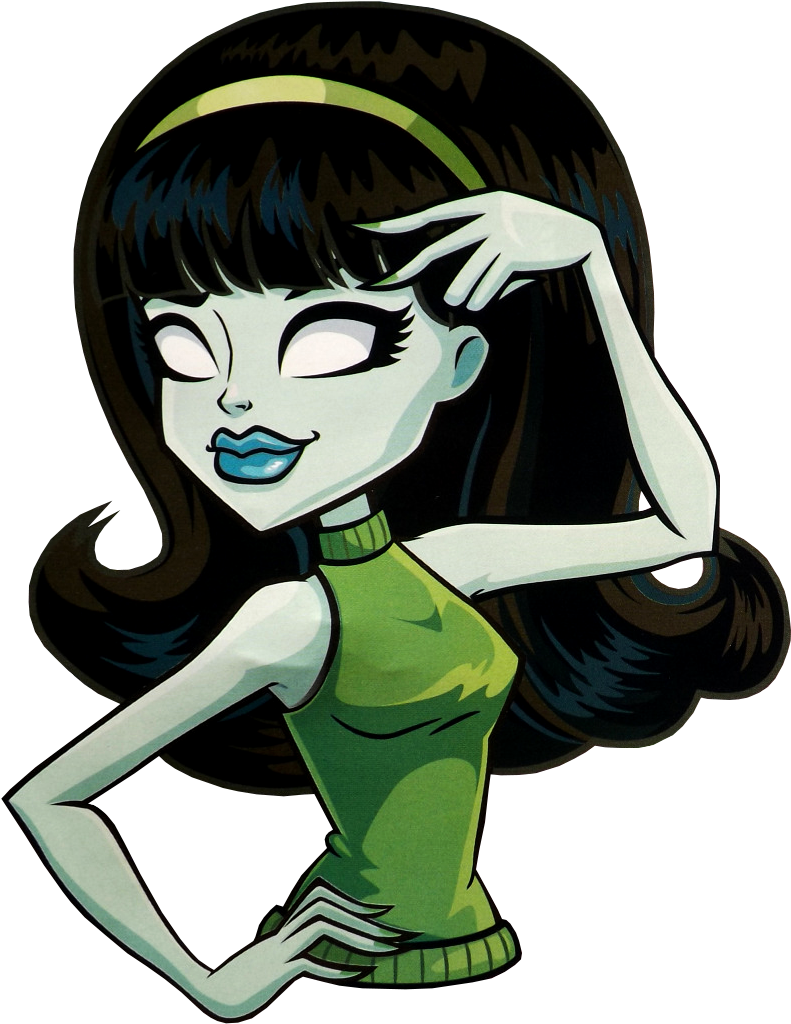 Scarah Screams, Is A Banshee From Ireland - Monster High Scarah Screams Drawing (816x1079), Png Download