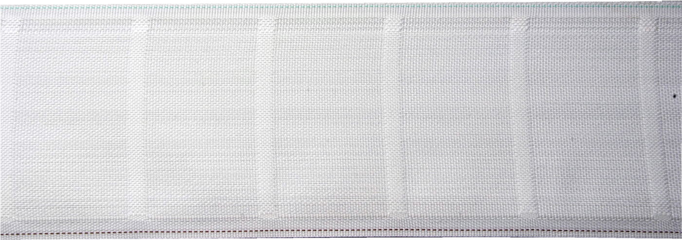 3" Wide White Best Pleat Pleater Tape - Yard (1400x1400), Png Download