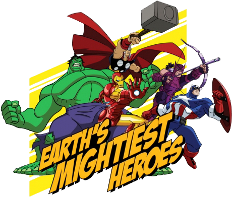 Avengers Clipart-clipartlook - - Avengers Clipart - Avengers Earth's Mightiest Heroes (470x405), Png Download