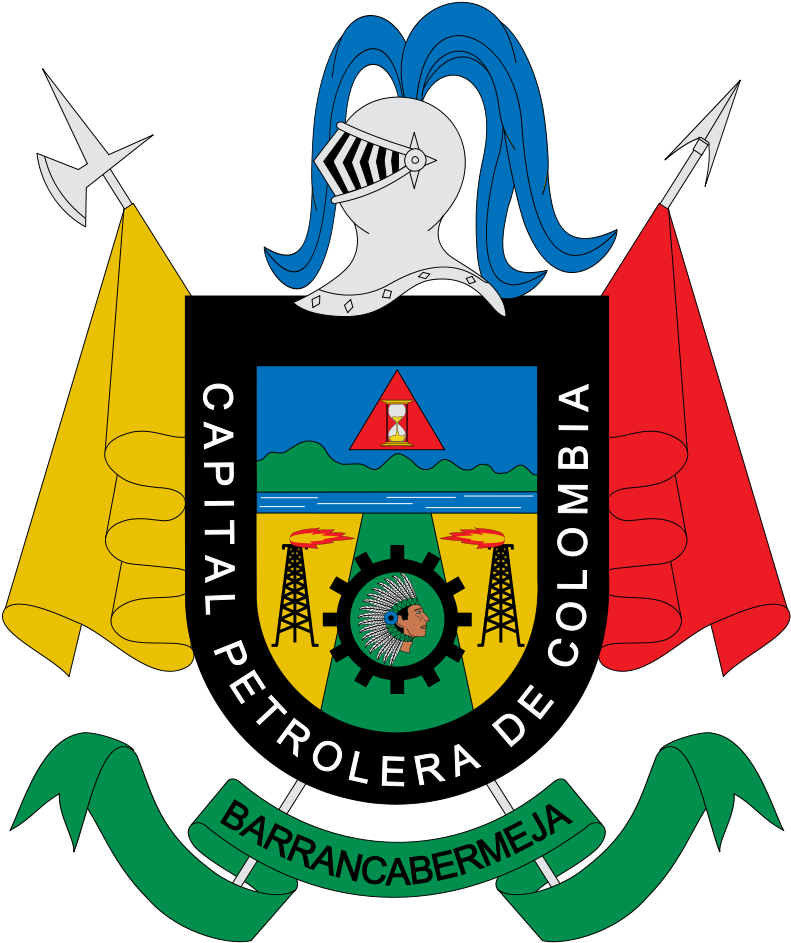 800px-escudo De Barrancabermeja - Escudo De Barrancabermeja Santander (800x945), Png Download