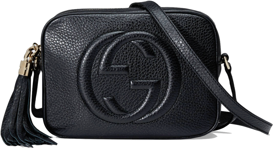 Gucci Soho Leather Disco Bag Black - Gucci Disco Bag (1024x1024), Png Download