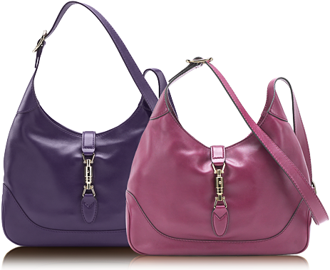 Women Bag Png Image - Gucci Jackie O Leather Shoulder Crossbody Bag (deep (538x436), Png Download