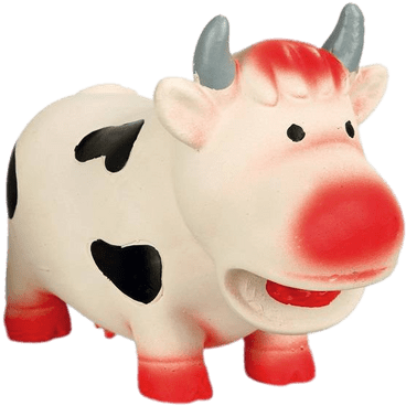Latex Cow Toy For Dogs - Trixie Cow, Latex - Cow, Latex, 19 Cm (400x400), Png Download