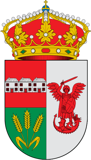 Escudo De Aldeaseca - Escudo De Friol (300x526), Png Download
