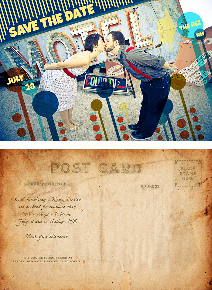 Rosey Kurt Savethedate (1000x1000), Png Download