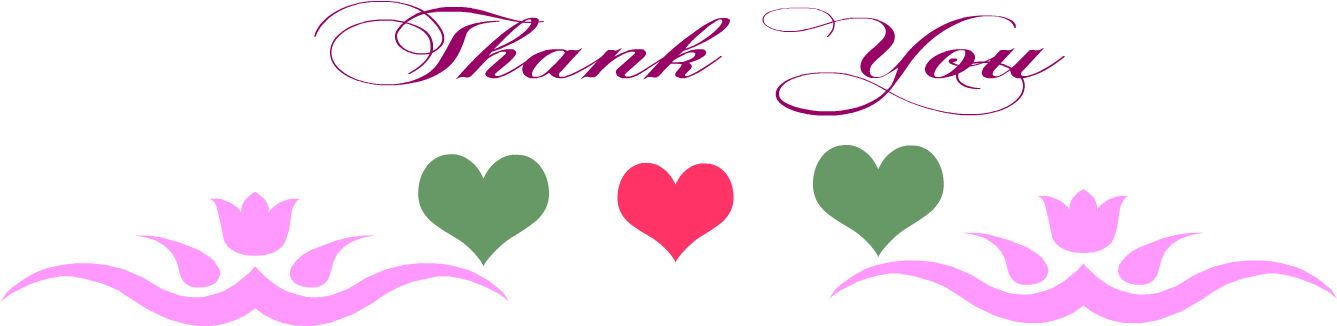 My Own Art Collage - Thank You Png Clipart (1518x853), Png Download