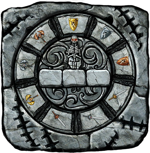 Wheel Of Fortune - Halloween (640x640), Png Download