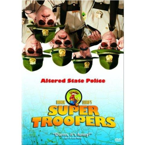 Auction - Super Troopers (dvd, 2006) (1000x1000), Png Download