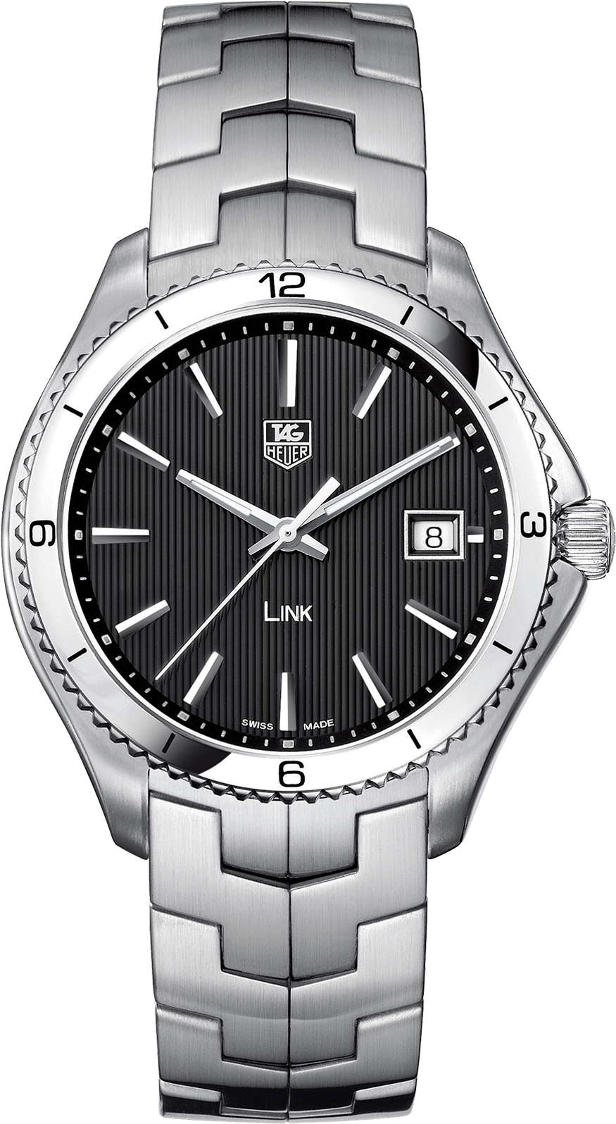 Tag Heuer Link - Tag Heuer Link Stainless Steel Men's Watch Wat1110.ba0950 (1920x2268), Png Download