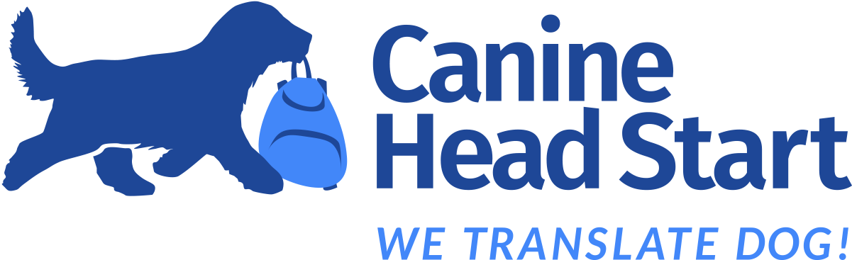 Canine Head Start Logo - Canine Head Start (1201x367), Png Download