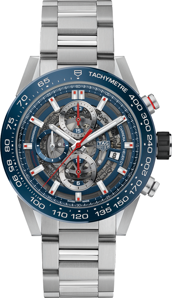 The Watch Quote - Tag Heuer Carrera Calibre Heuer 01 Car201t Ba0766 (568x984), Png Download