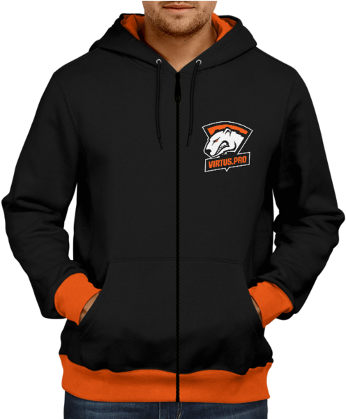Virtus Pro Zipper Hoodie - Dragon Ball Hoodie (600x600), Png Download