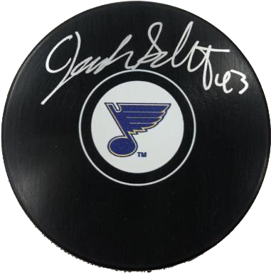 Jordan Schmaltz St Louis Blues Nhl Signed Autographed - St Louis Blues (399x400), Png Download